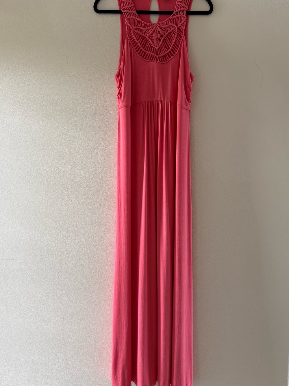 Tommy Bahama Tambour Crochet Halter Maxi Dress in Full Bloom - Picture 3 of 7